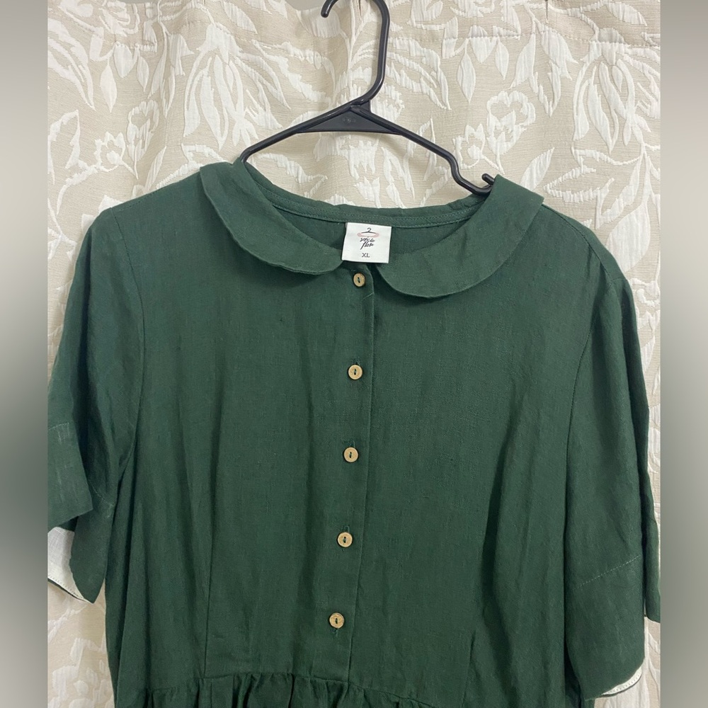 Son de Flor EverGreen classic Dress